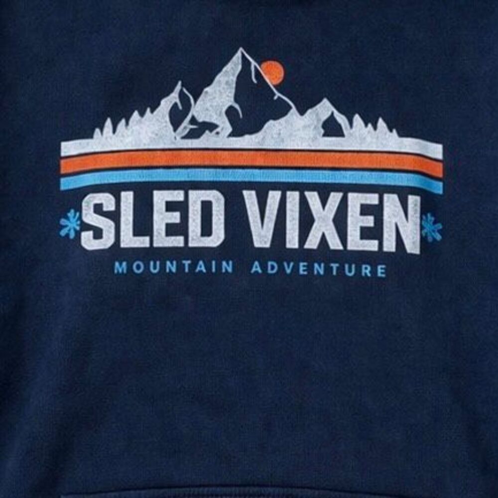 Off Road Vixens Womens Navy Sled Vixen Mountain Adventure Hooded Jacket Size 3xl View 2